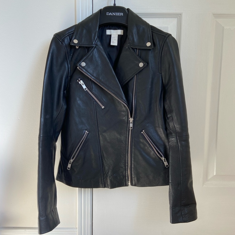 Genuine leather jacket